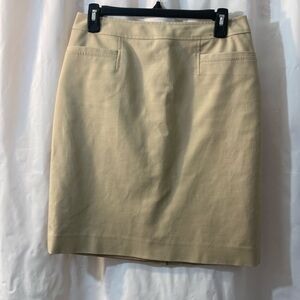 Halogen Tan Pencil Skirt  Size 6